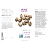 NOW Solutions Castor Oil - 118ml/4 fl. oz.